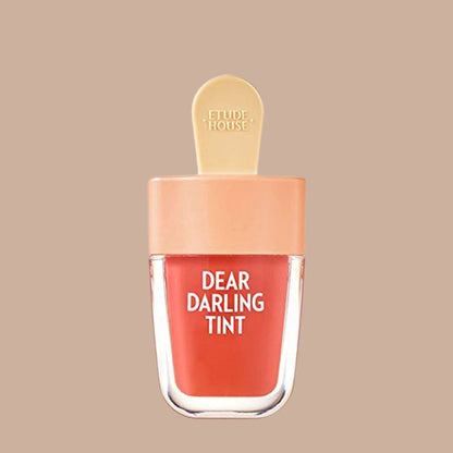 Etude Dear Darling Water Gel Tint Ice Cream OR205 Apricot Red Makeup Etude ORION XO Sri Lanka