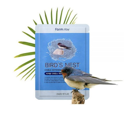 Farm Stay Visible Difference Birds Nest Aqua Mask 23ml Skin Care Farm Stay ORION XO Sri Lanka