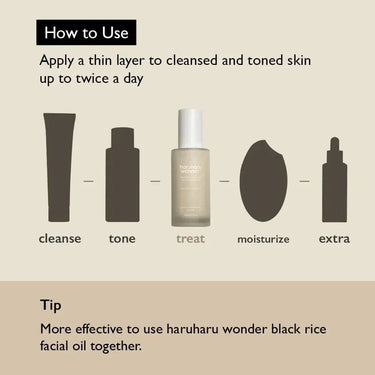 Haruharu WONDER Black Rice Hyaluronic Anti-Wrinkle Serum 50ml HaruHaru Wonder Skin Care