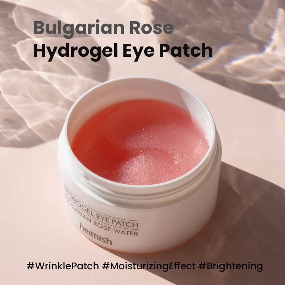 Heimish Bulgarian Rose Hydrogel Eye Patch 60ea Skin Care Heimish ORION XO Sri Lanka