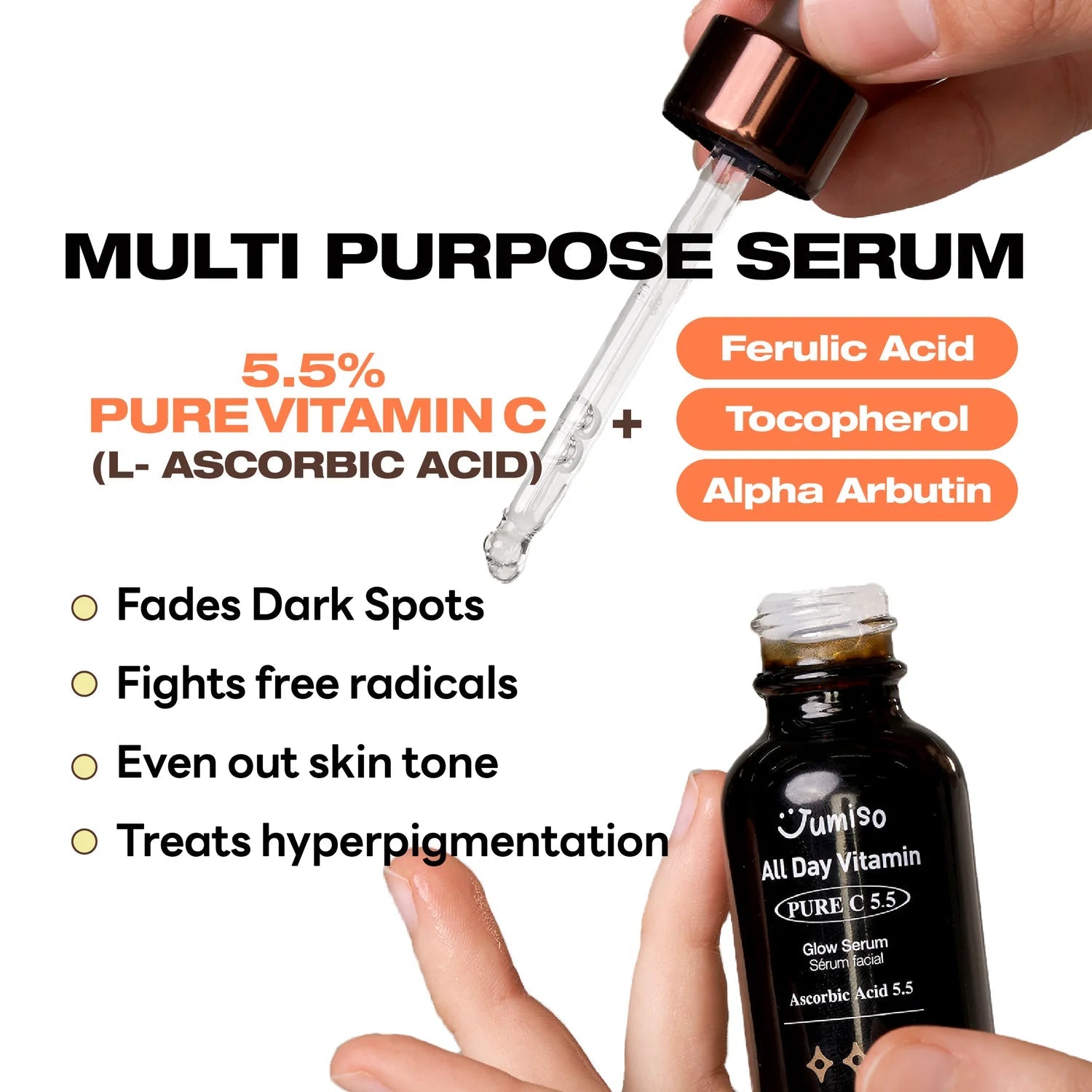 JUMISO All Day Vitamin Pure C 5.5 Glow Serum 30ml Skin Care JUMISO ORION XO Sri Lanka