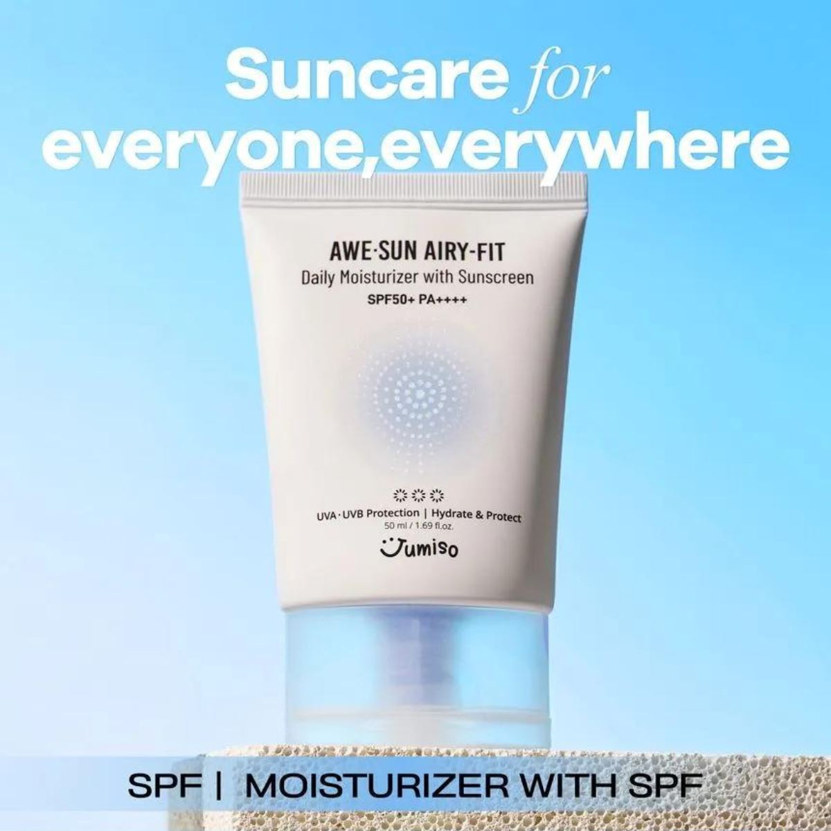 JUMISO Awe-Sun Airy-fit Daily Moisturizer with Sunscreen SPF50+ PA++++ 50ml Skin Care JUMISO ORION XO Sri Lanka