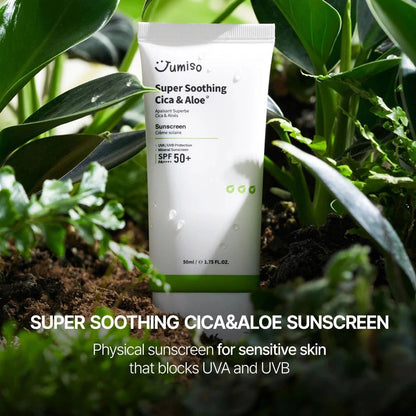 JUMISO Super Soothing Cica &amp; Aloe Sunscreen SPF50+ PA++++ 50ml Skin Care JUMISO ORION XO Sri Lanka