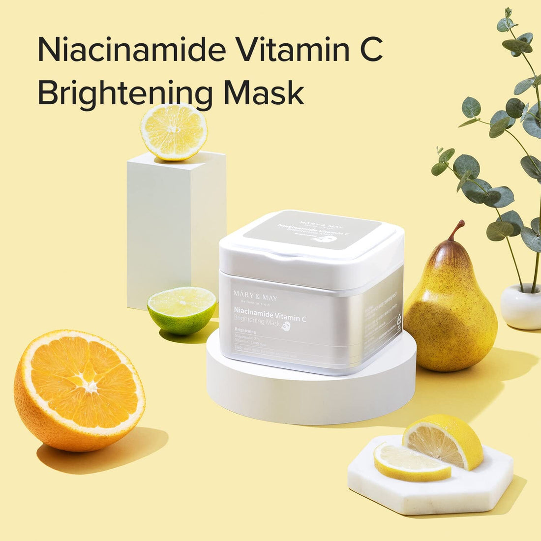 Mary&amp;May Niacinamide Vitamin C Brightening Mask (30ea) Skin Care Mary&amp;May ORION XO Sri Lanka