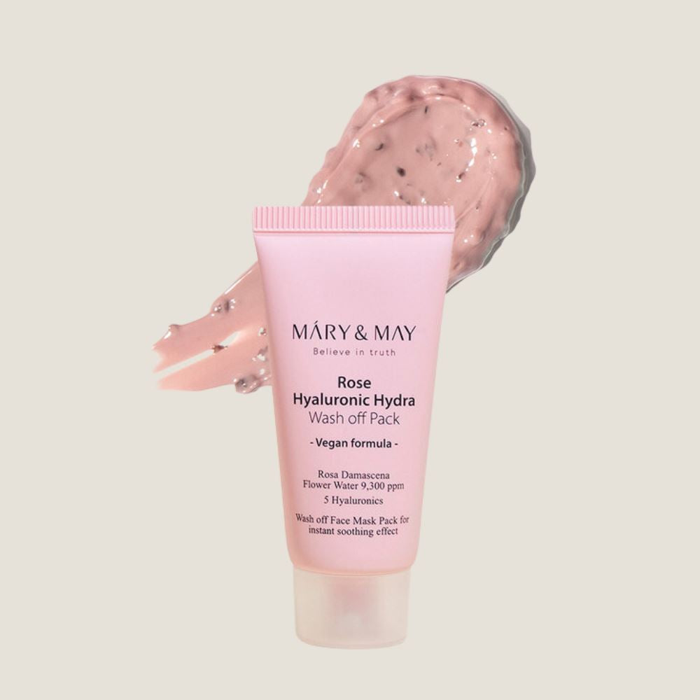 Mary&amp;May Rose Hyaluronic Hydra Wash Off Mask Pack 30g Skin Care Mary&amp;May ORION XO Sri Lanka