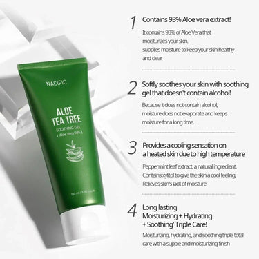 NACIFIC Aloe Tea Tree Soothing Gel 100ml Nacific Skin Care