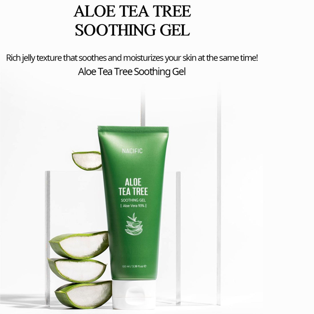 Nacific Aloe Tea Tree Soothing Gel 100ml Skin Care Nacific ORION XO Sri Lanka