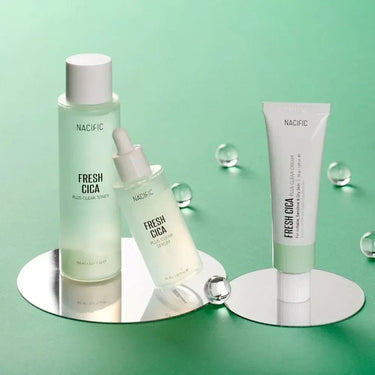 NACIFIC Fresh Cica Plus Clear Set (Acne Prone Skin) Nacific Routines & Sets