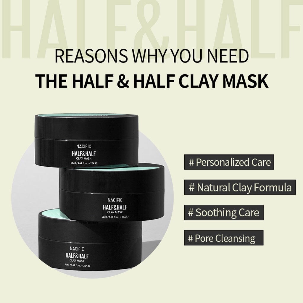 Nacific Half &amp; Half Clay Mask 50ml Skin Care Nacific ORION XO Sri Lanka