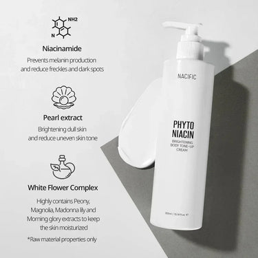NACIFIC Phyto Niacin Brightening Body Tone-Up Cream 300ml Nacific Skin Care