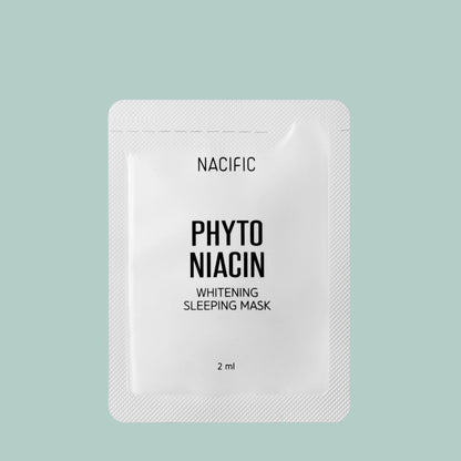 Nacific Phyto Niacin Brightening Sleeping Mask ( Pouch Sample ) 2ml Skin Care Nacific ORION XO Sri Lanka