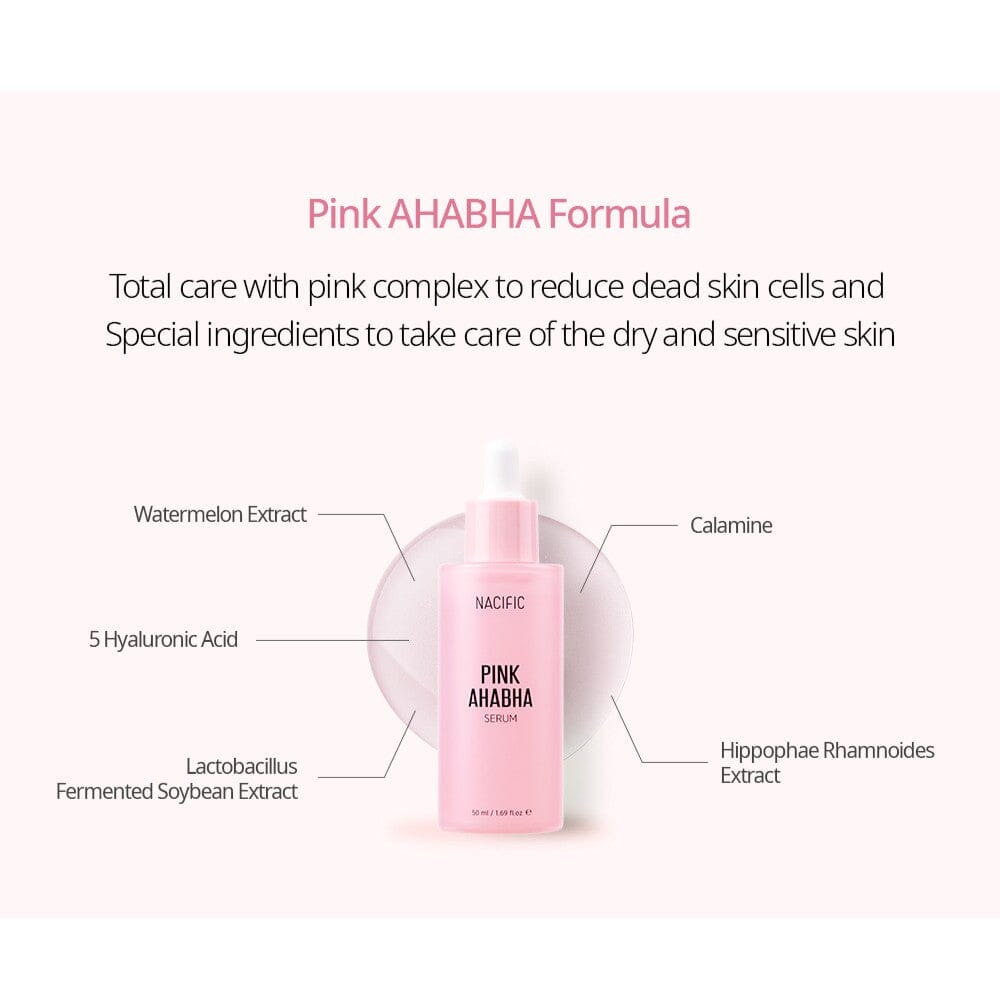 Nacific Pink AHA BHA Serum 50ml Skin Care Nacific ORION XO Sri Lanka