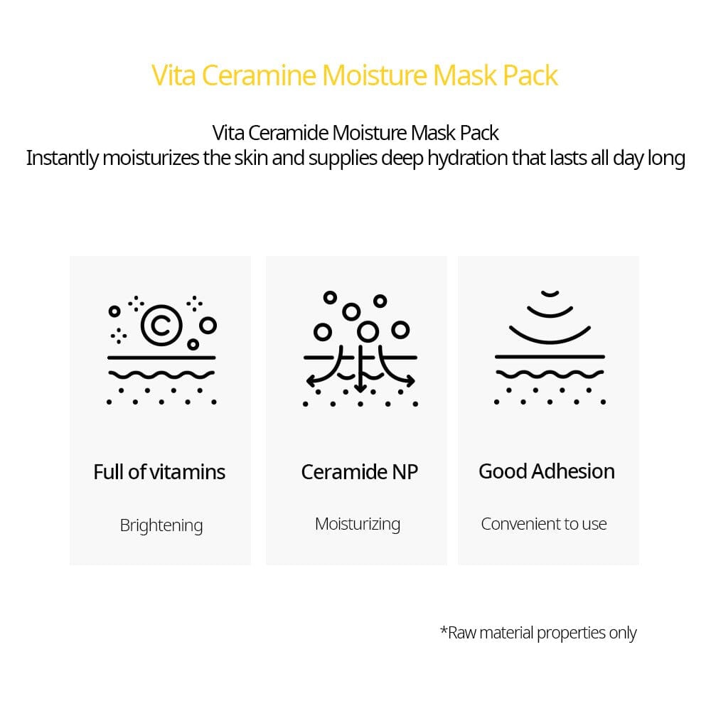 Nacific Vita Ceramide Moisture Mask (1ea) Skin Care Nacific ORION XO Sri Lanka