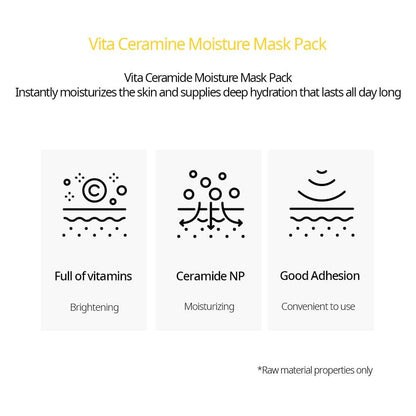 Nacific Vita Ceramide Moisture Mask (1ea) Skin Care Nacific ORION XO Sri Lanka