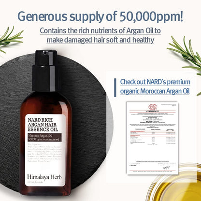 Nard Rich Argan Hair Essence Oil 100ml Hair Care Nard ORION XO Sri Lanka