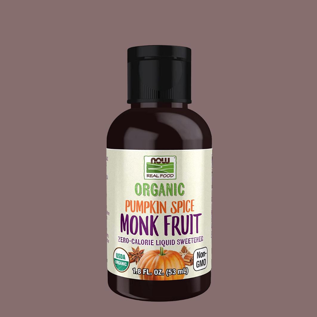 NOW Foods, Organic Liquid Monk Fruit, Pumpkin Spice, Zero-Calorie Sweetener, 1.8-Ounce Skin Care NOW ORION XO Sri Lanka