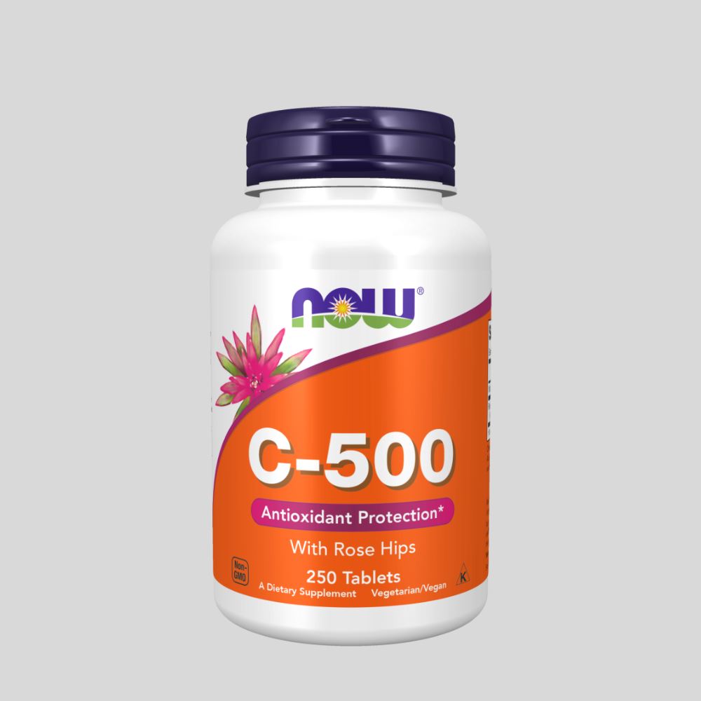 NOW Supplements, Vitamin C-500 with Rose Hips, Antioxidant Protection, 250 Tablets Skin Care NOW ORION XO Sri Lanka