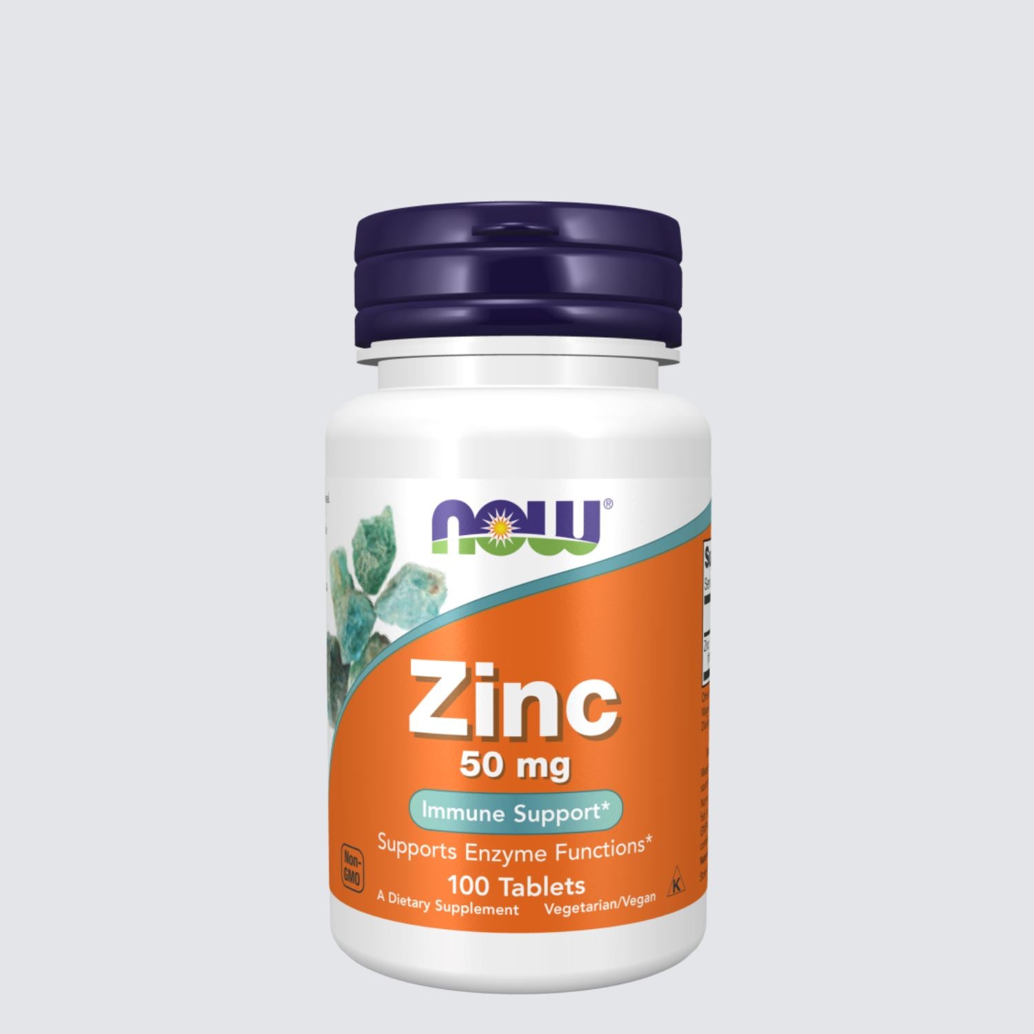 NOW Supplements, Zinc (Zinc Gluconate) 50 mg, Supports Enzyme Functions, Immune Support, 100 Tablets Vitamins &amp; Supplements NOW ORION XO Sri Lanka