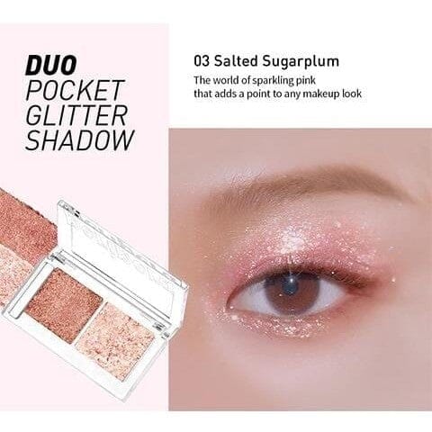 Peripera Duo Pocket Glitter Shadow 