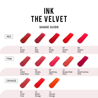 Peripera Ink Velvet Lip Tint 