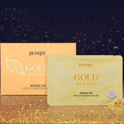 Petitfee Gold Neck Pack Sheet 5pcs Body &amp; Fragrance Petitfee ORION XO Sri Lanka