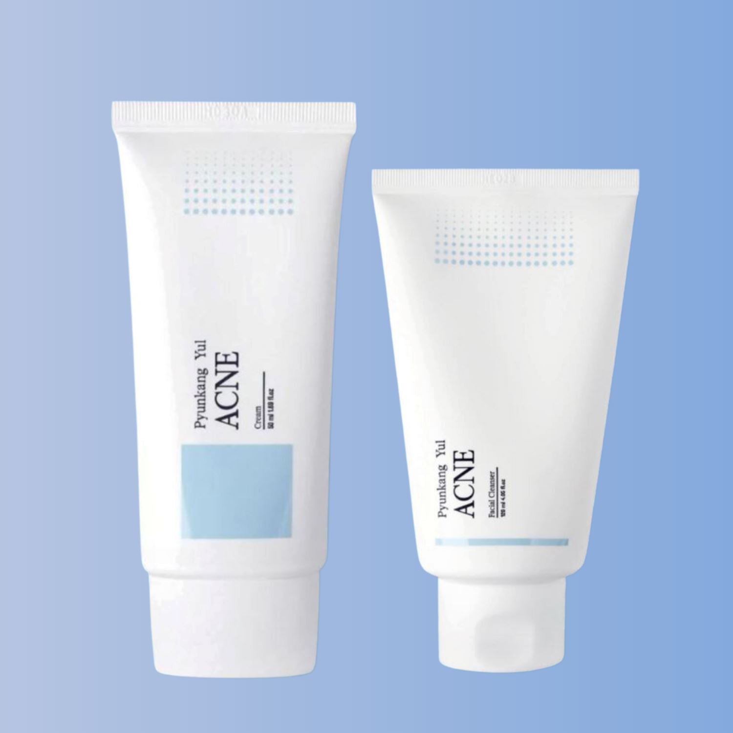 Pyunkang Yul Acne Cream 50ml &amp; Acne Facial Cleanser 120ml Skin Care Pyunkang Yul ORION XO Sri Lanka