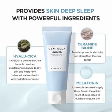 SKIN1004 Madagascar Centella Hyalu-Cica Sleeping Pack (Mini) 30ml SKIN1004 Skin Care