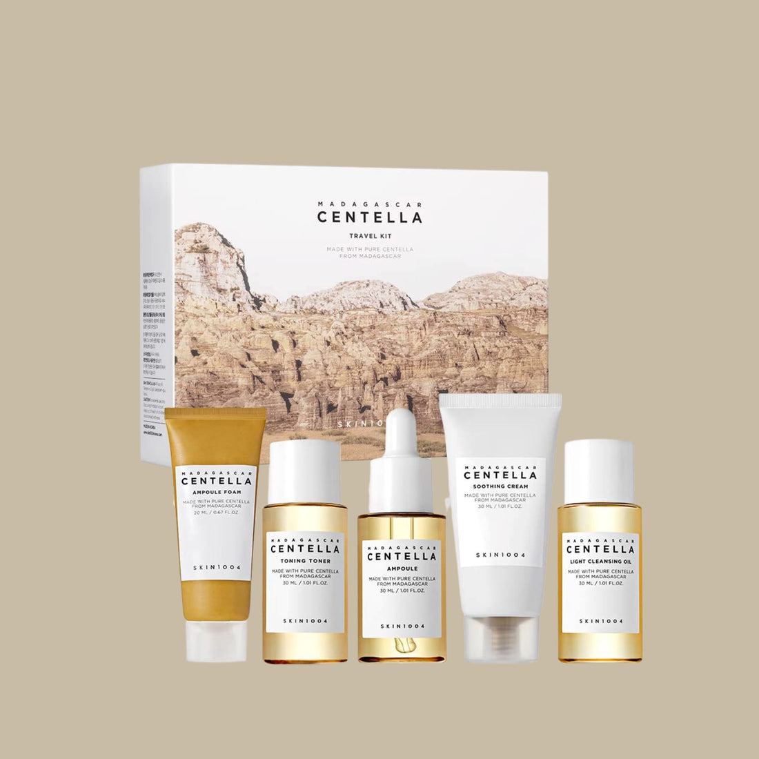 SKIN1004 Madagascar Centella Travel Kit - ORION XO Exclusive