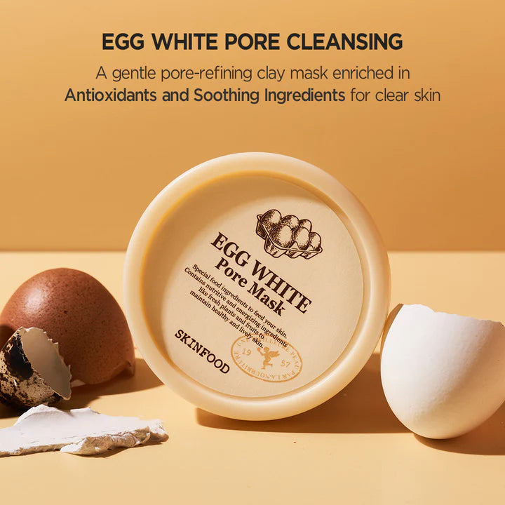 Skinfood Egg White Pore Mask 125g Skin Care Skinfood ORION XO Sri Lanka