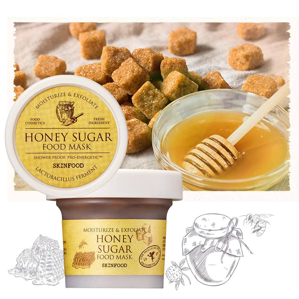 Skinfood Honey Sugar Food Mask 120g Skin Care Skinfood ORION XO Sri Lanka