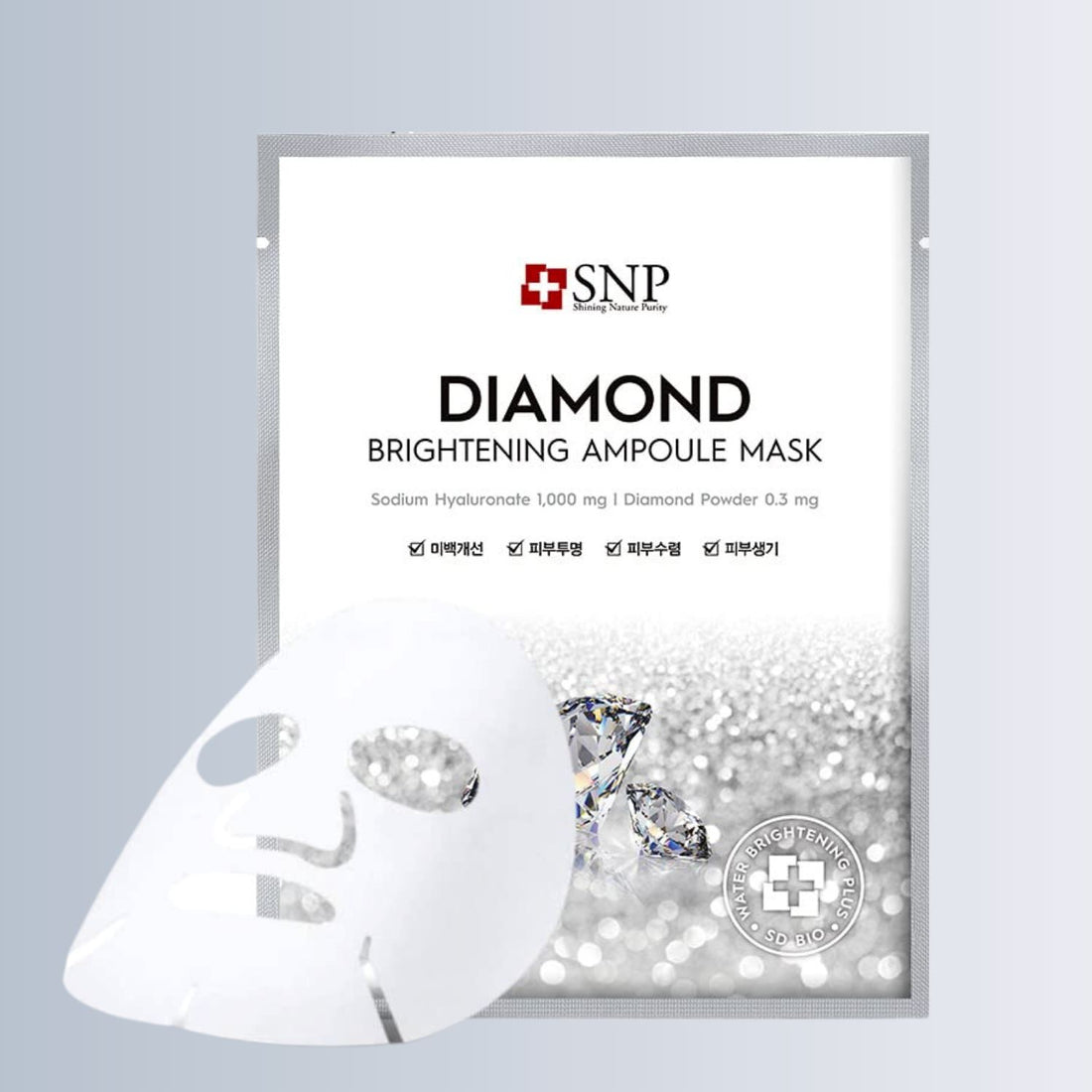 SNP Diamond Brightening Ampoule Sheet Mask 25ml Skin Care SNP ORION XO Sri Lanka
