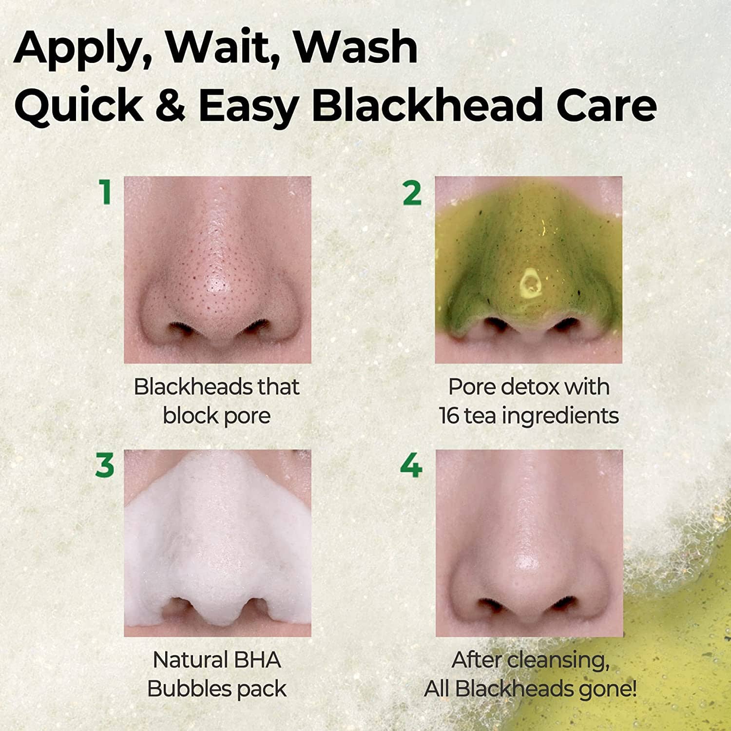 SOME BY MI Bye Bye Blackhead 30 Days Miracle Green Tea Tox Bubble Cleanser 120ml Skin Care SOME BY MI ORION XO Sri Lanka