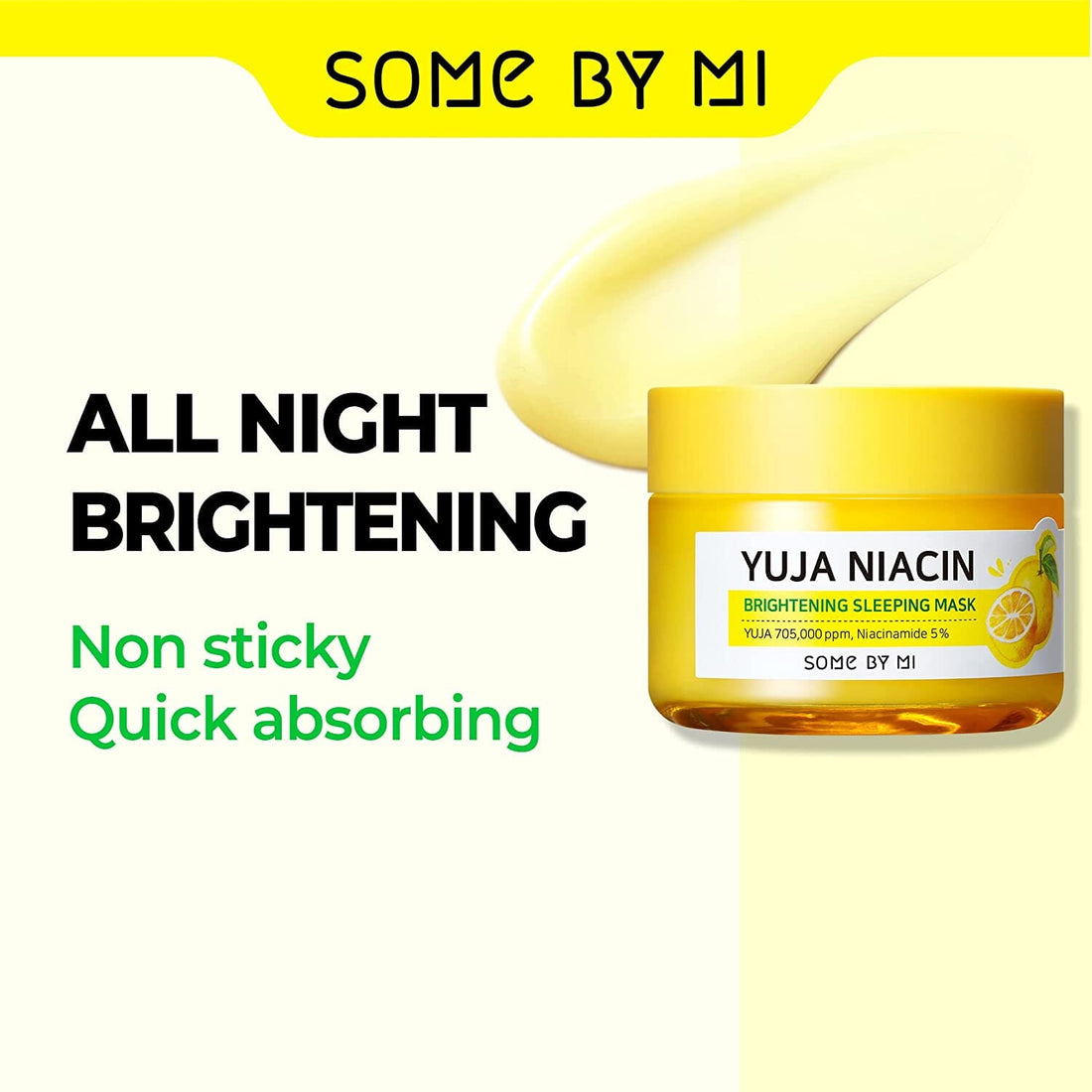 SOME BY MI Yuja Niacin 30 Days Miracle Brightening Sleeping Mask 60g Skin Care SOME BY MI ORION XO Sri Lanka