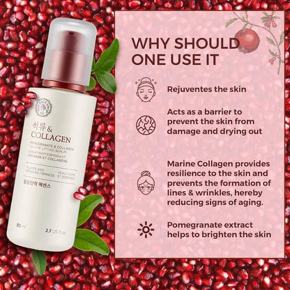 The Face Shop Pomegranate And Collagen Volume Lifting Serum Skin Care The Face Shop ORION XO Sri Lanka