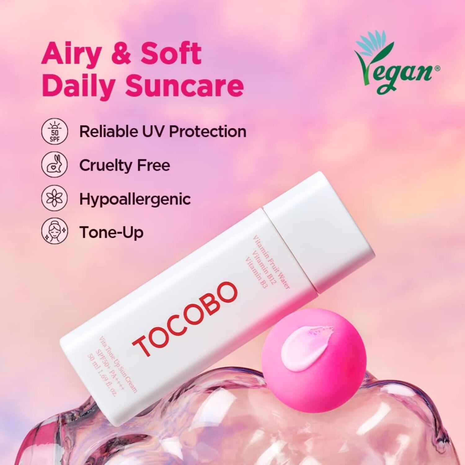 TOCOBO Vita Tone Up Sun Cream Deluxe SPF50+ PA++++ 10ml Skin Care TOCOBO ORION XO Sri Lanka