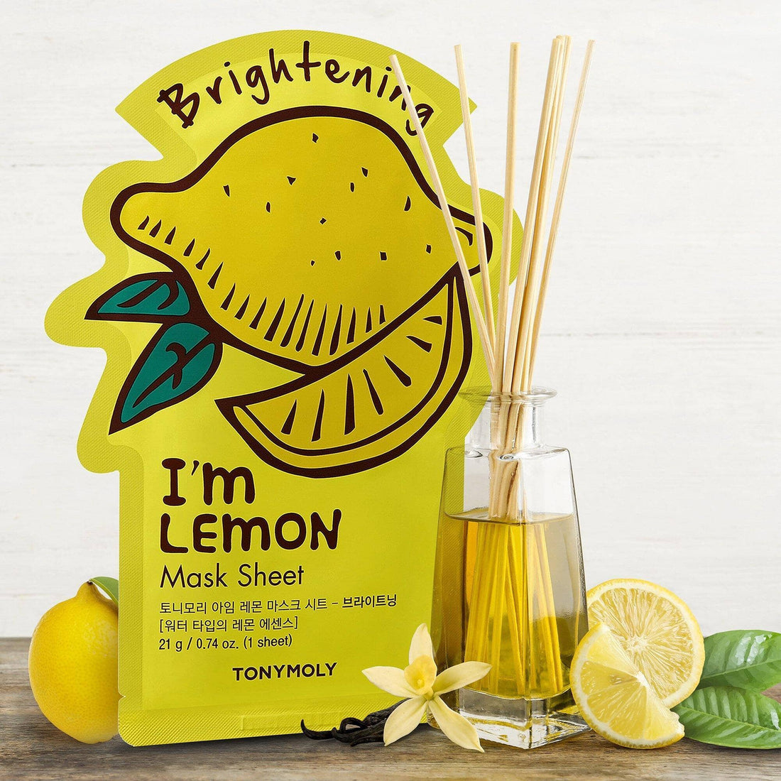 Tonymoly I`m REAL Lemon Mask Sheet Brightening 21g Skin Care Tonymoly ORION XO Sri Lanka