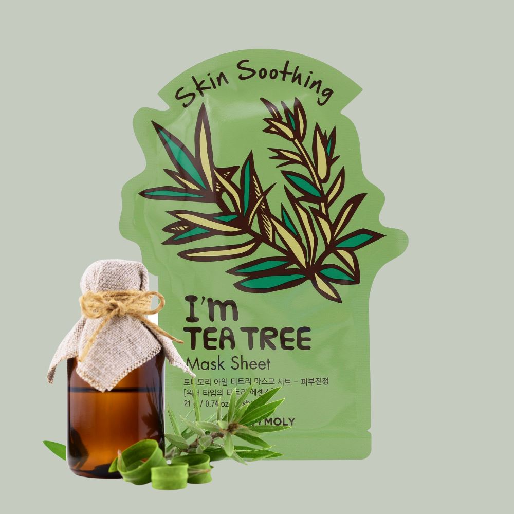 Tonymoly I`m REAL Tea Tree Mask Sheet Skin Soothing 21g Skin Care Tonymoly ORION XO Sri Lanka