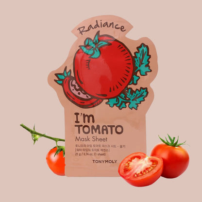 Tonymoly I`m REAL Tomato Mask Sheet Radiance 21g Skin Care Tonymoly ORION XO Sri Lanka